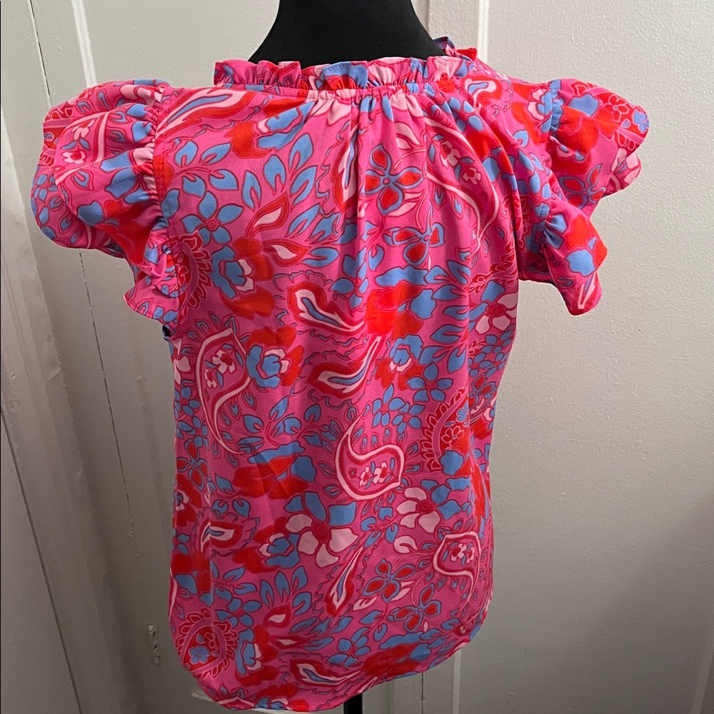 SUGARLIPS Sao Paulo Garnet Bellissima
Ruffle Sleeve Top - Picture 15 of 15